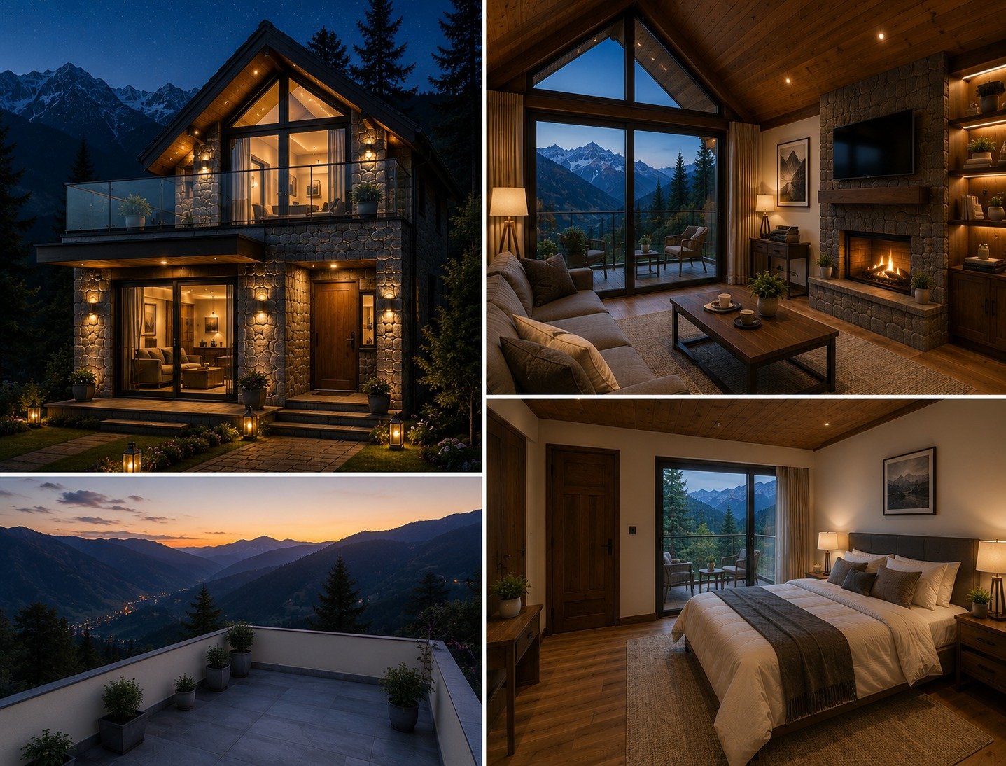 Himalaya Villas — exterior & interiors