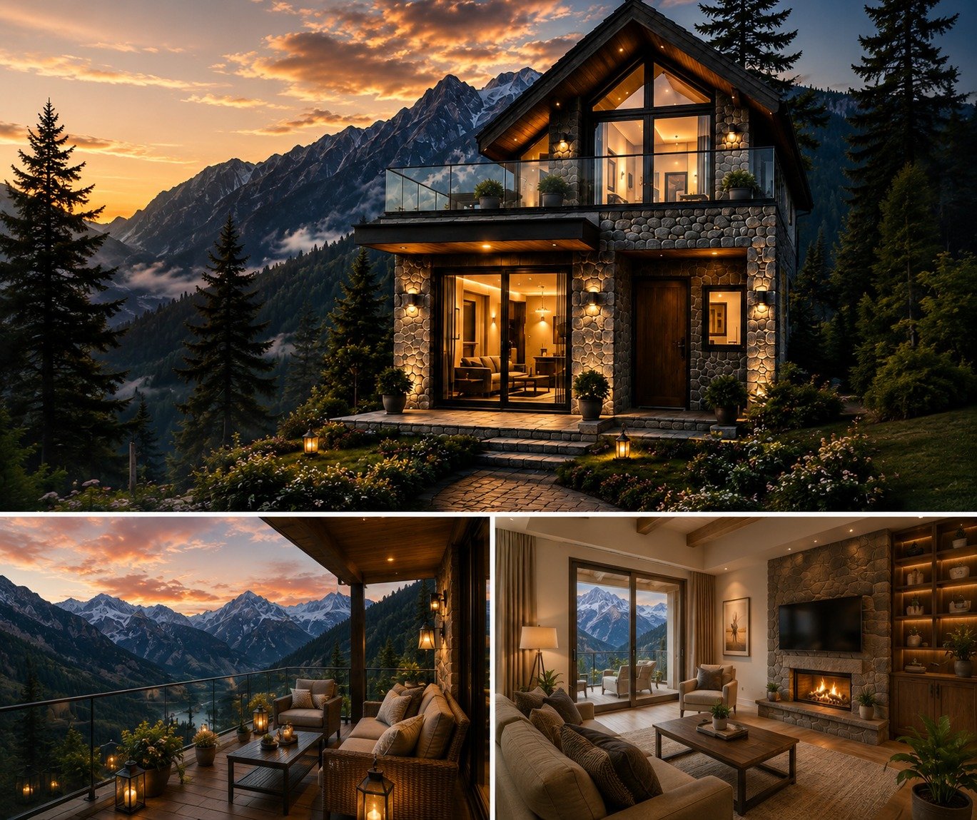 Himalaya Villas — mountain views